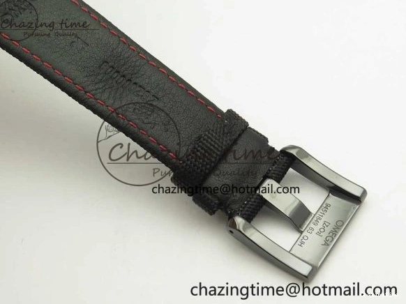 1229 Premium Speedmaster “Dark Side of The Moon” Real Ceramic OMF 1:1 Best Edition on Nylon Strap A 7977